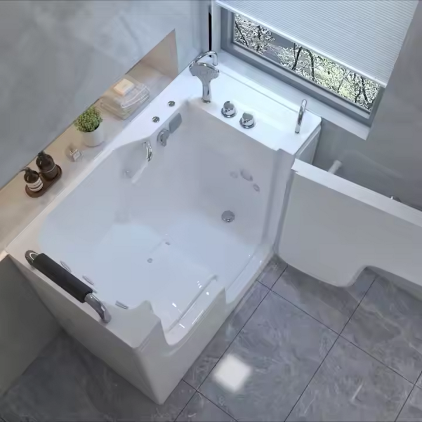 AquaStride SoloCare Bath System